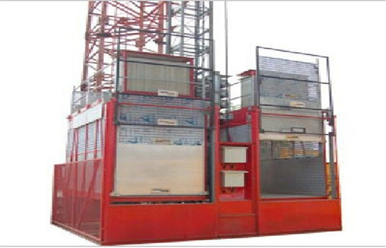 Elevatore su misura SC200/200 del sito della gru del passeggero dell'attrezzatura per l'edilizia